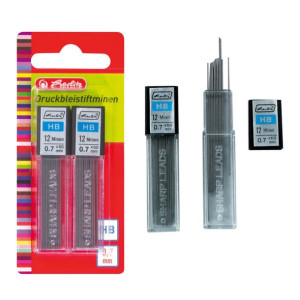 Wkład do ołówka grafity rysiki 0,7mm 24szt HERLITZ