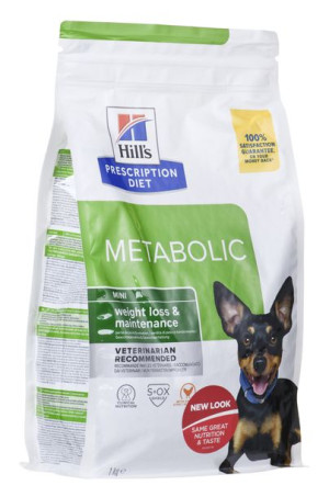 Hill"S PD Canine Metabolic Mini sucha dla psa 1kg