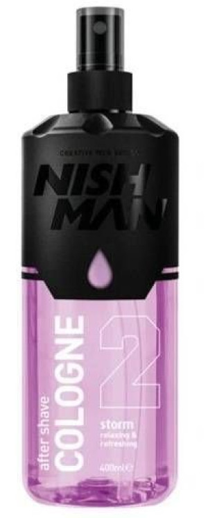 NishMan After Shave Cologne 2 Storm 400 ml