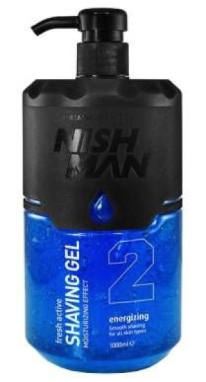 NishMan Shaving Gel 2 Energizing 1000 ml