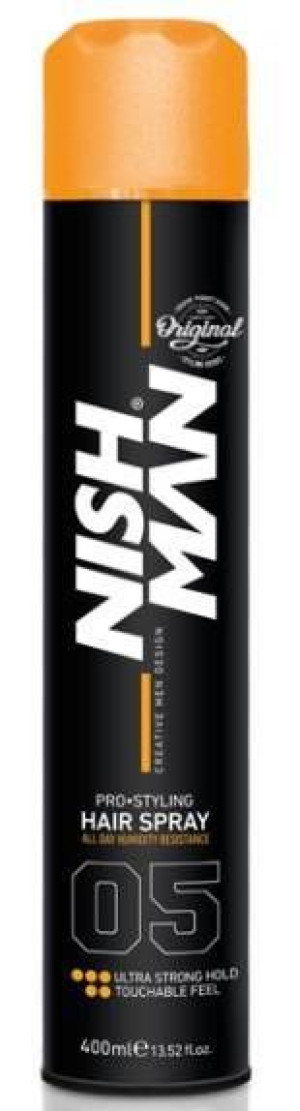 NishMan 05 Hair Spray Ultra Strong 400 ml