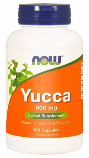 NOW Foods YUCCA JUKKA juka SAPONINY 500 mg