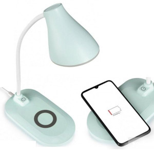 Lampka LC6 Mint z funkcją ładowania bezprzewodowego