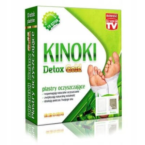 KINOKI Detox PLASTRY OCZYSZCZAJĄCE na stopy 10szt