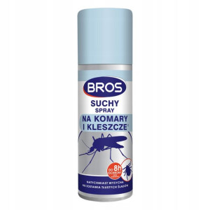 BROS suchy SPRAY NA KOMARY i kleszcze 90 ml