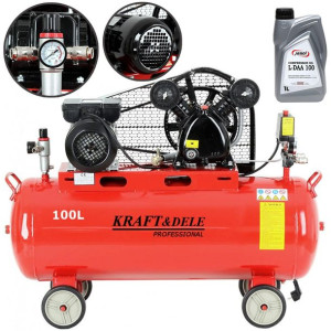 Kompresor Olejowy Sprężarka 100l 230v 480l/min