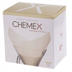 Chemex filtry papierowe 100 szt - 6,8,10 filiżanek