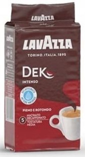 Kawa mielona bezkofeinowa LAVAZZA DEK Intenso 250g