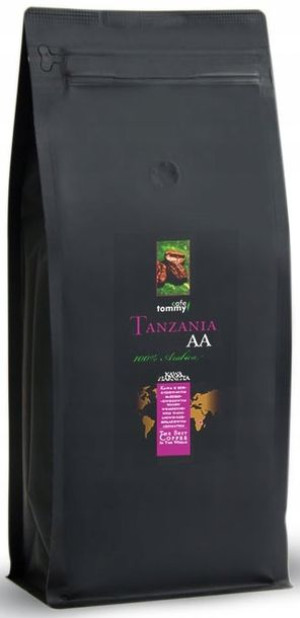 Kawa Ziarnista Tommy Cafe Tanzania AA 1kg