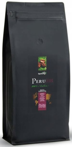 Kawa Ziarnista Tommy Cafe Peru HB 100% Arabica 1kg