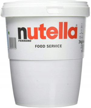 Nutella 3 kg Ferrero krem czekoladowo-orzechowy