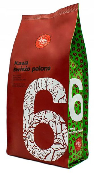QUBA CAFFE Kawa ziarnista No. 6 - 1kg 100% Arabica