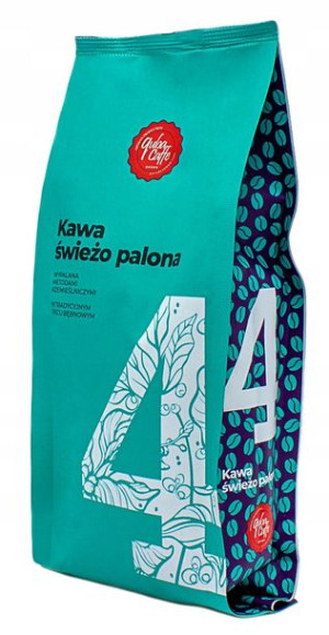QUBA CAFFE Kawa ziarnista No. 4 - 250g