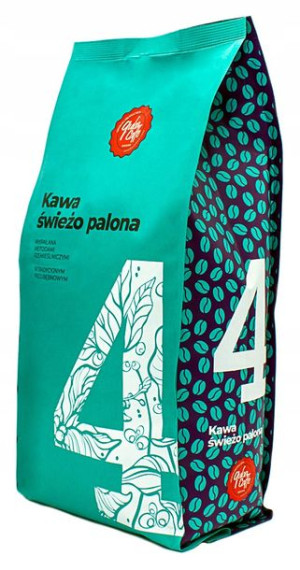 QUBA CAFFE Kawa ziarnista No. 4 - 1kg