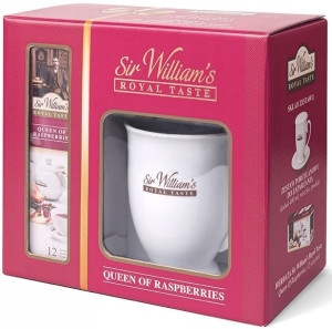 Sir Williams Royal Kubek +herbaty Raspberry zestaw