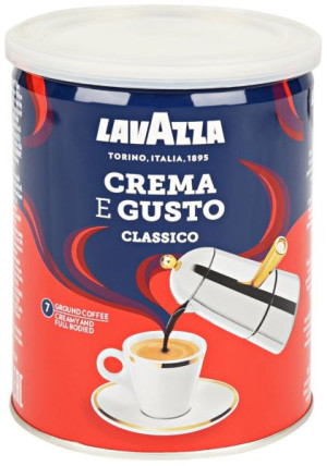 Kawa mielona Lavazza Crema e Gusto 250g puszka