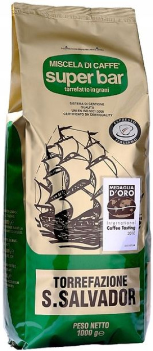 Kawa ziarnista San Salvador Super Bar 1kg