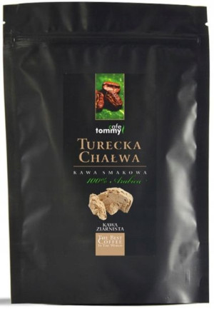 Kawa ziarnista smakowa Turecka Chałwa 250g Tommy
