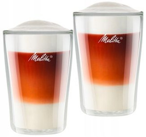 Szklanki termiczne do Latte Melitta 2 szt 300 ml