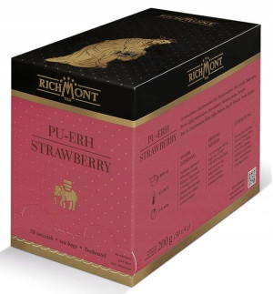 Herbata czerwona Richmont Pu-Erh Strawberry 50 szt