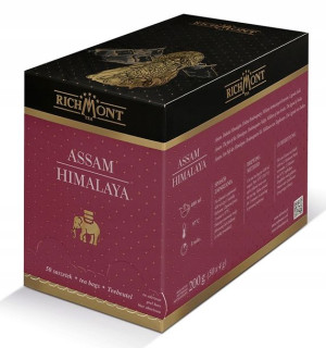 Herbata czarna Richmont Assam Himalaya 50 saszetek