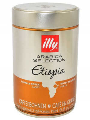 Kawa ziarnista illy Monoarabica Ethiopia 250g