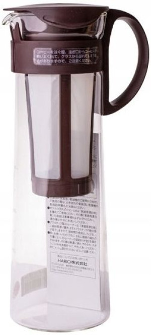 Hario Mizudashi Coffee Pot brązowy 1l zaparzacz