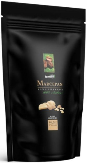 Kawa ziarnista smakowa Marcepan Tommy Cafe 250g