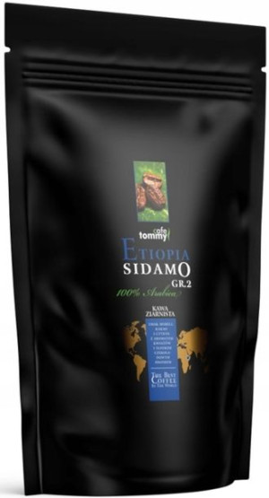 Kawa ziarnista Etiopia Sidamo Gr.2 Tommy Cafe 250g