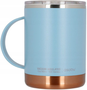 Kubek termiczny Asobu Ultimate Mug 360ml niebieski