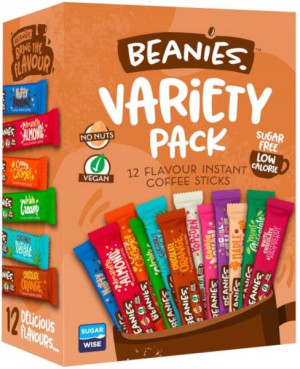 Kawa rozpuszczalna Beanies Variety Pack 12 smaków