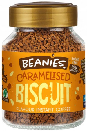 Kawa rozpuszczalna Beanies Caramelised Biscuit 50g
