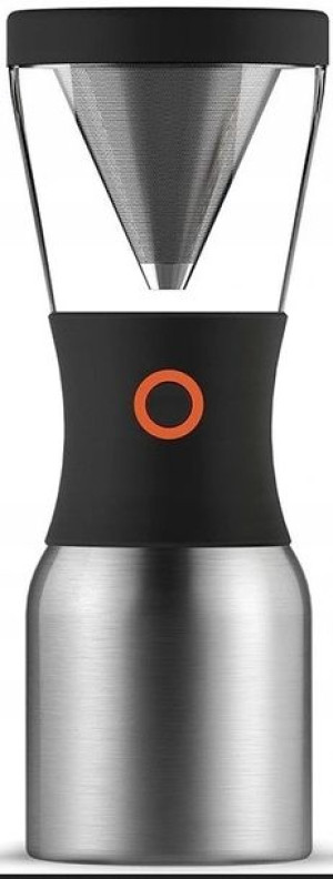 Asobu Cold Brew Coffee Silver 1000ml srebrny