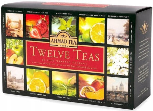 Herbata Ahmad Tea Twelve zestaw 60 szt 12 smaków