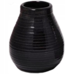 Calabaza Matero Ceramiczne Czarne 350ml
