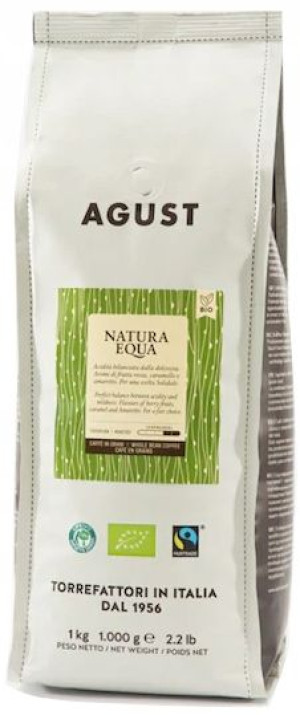 Kawa ziarnista Agust Natura Equa 1000g Bio
