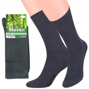 Steven 086 Skarpetki Bambusowe Damskie Graf. 35-37