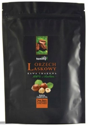 Kawa ziarnista smakowa Orzech Laskowy 250g Tommy