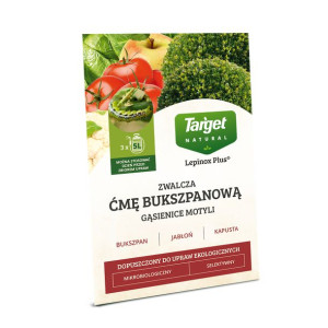Lepinox Plus – Zwalcza Ćmę Bukszpanową I Gąsienice Motyli – 30 g