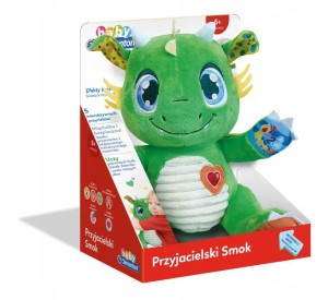 Zielony Smok Interaktywna Maskotka Pluszak