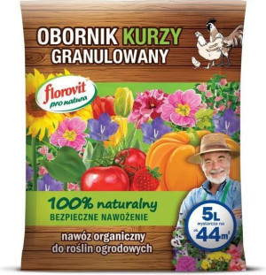 Obornik Kurzy – Granulowany – 5 l Florovit