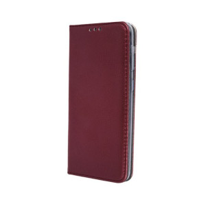 Etui Smart Magnetic Samsung A12/M12 burgundowy
