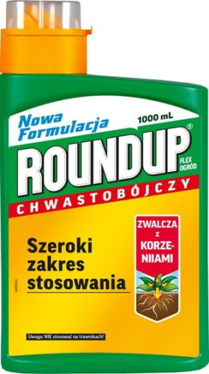 Roundup Flex Ogród – Herbicyd Totalny – 1000 ml