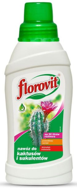 Nawóz Do Kaktusów i Sukulentów – 0,5 l Florovit Florowit