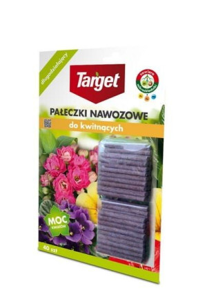 Pałeczki Nawozowe Do Roślin Kwitnących – 40 szt. Target