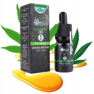 Olejek Konopny Kush Cbd 5% 500mg Licencjonowany