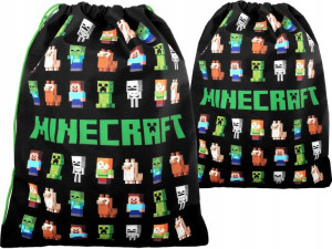 ASTRA Worek Na Buty Obuwie MINECRAFT STEVE ALEX