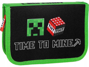 ASTRA PIÓRNIK Dwuklapkowy Szkolny MINECRAFT STEVE
