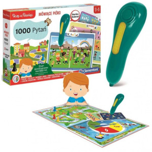 Clementoni 50653 Mówiące Pióro 1000 Pytań