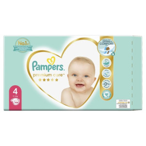 Pampers Zestaw pieluch Premium Care Mega Box S4 Maxi 4 (9-14 kg)  104